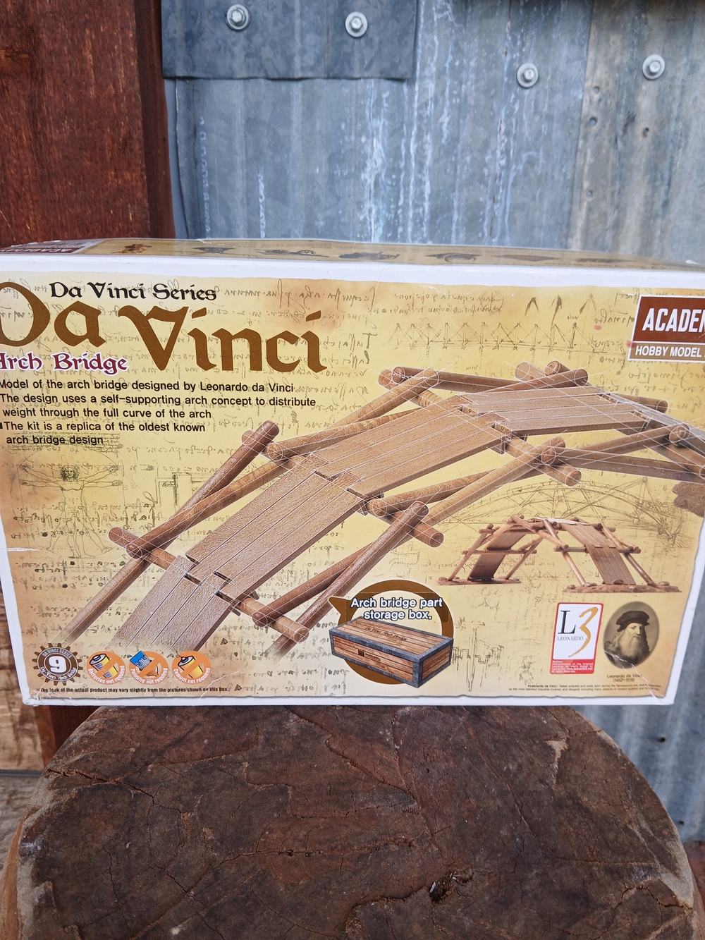 Academy Da Vinci Series Arch Bridge Model Kit